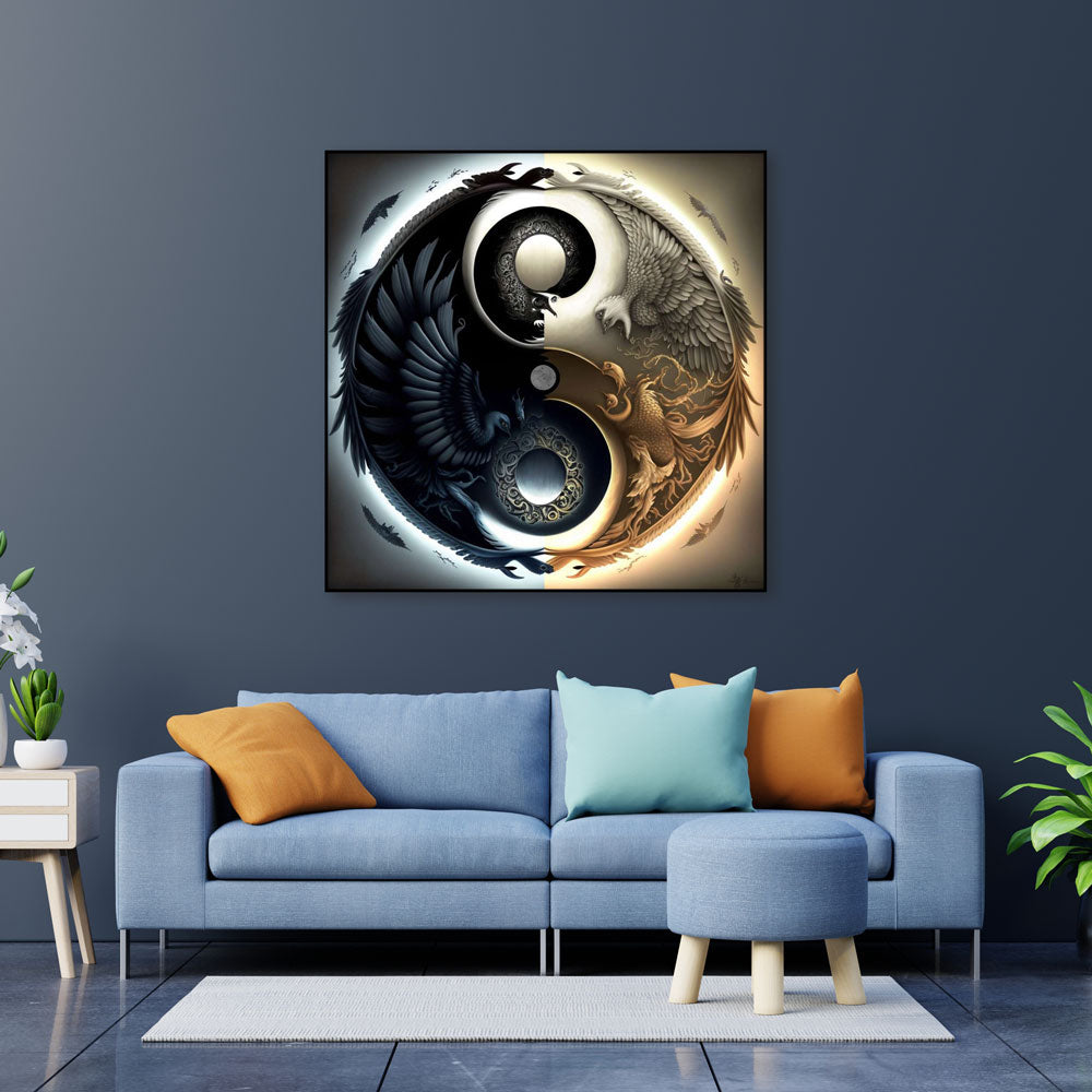 5D Diamond Painting Yin und Yang, Unique-Diamond