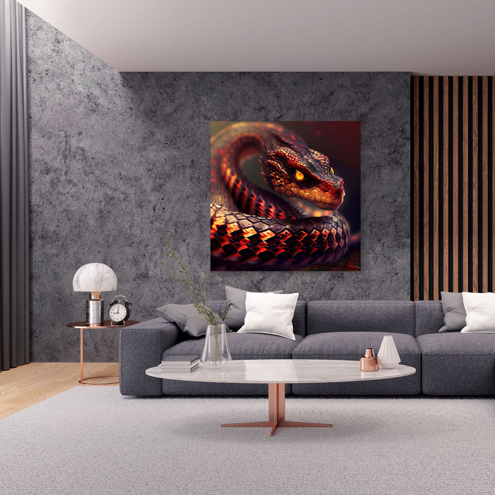 5D Diamond Painting Anakonda, Unique-Diamond