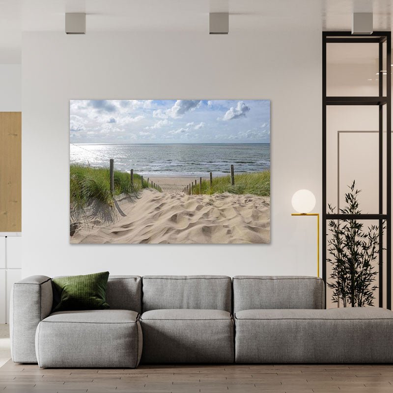 5D Diamant Painting Sandweg zum Strand - Unique-Diamond