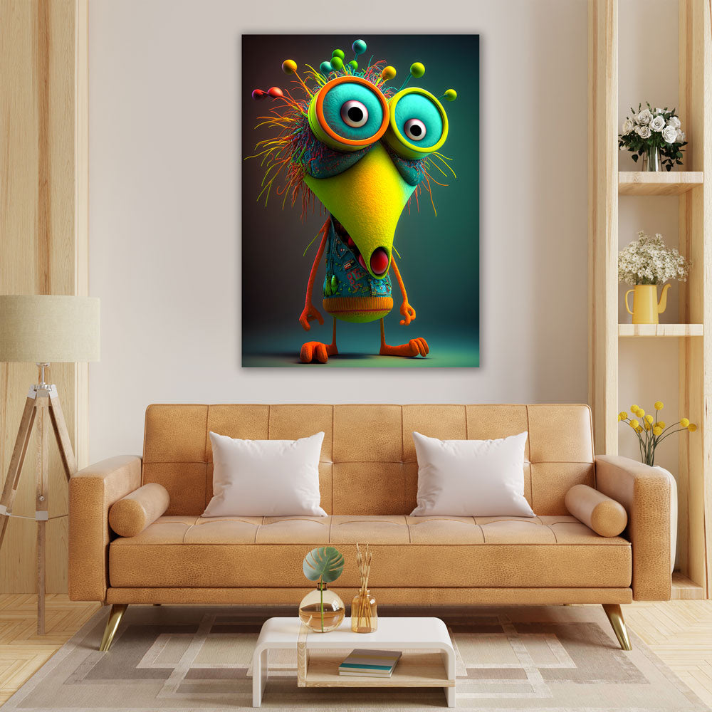 5D Diamond Painting AB Steine Character Monster, Unique-Diamond