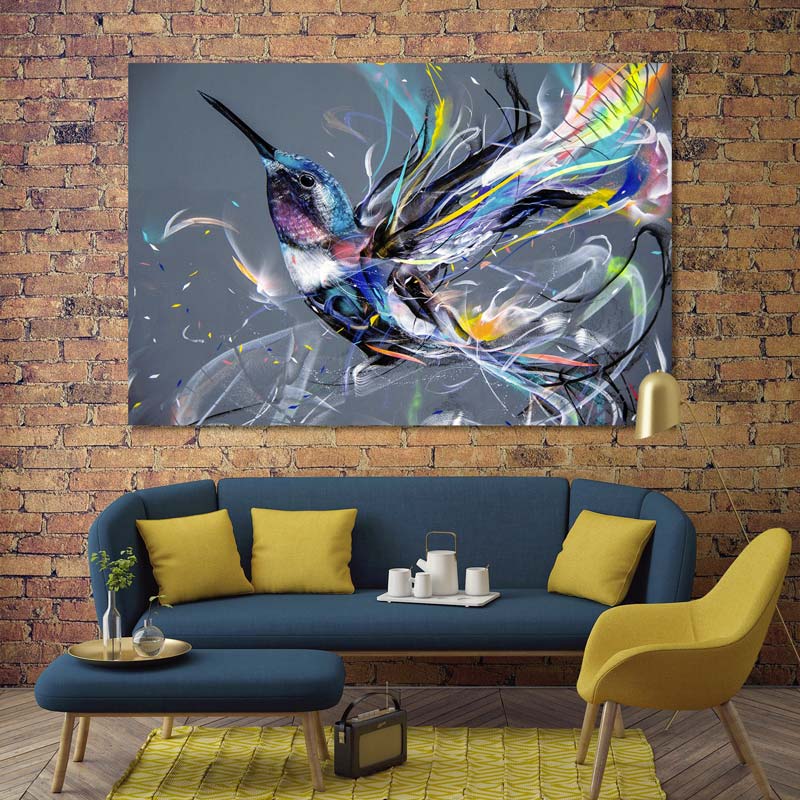 5D Diamond Painting AB Steine Kalibri Abstrakt - Unique-Diamond
