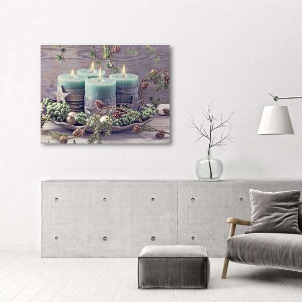 5D Diamond Painting Adventskranz - Unique-Diamond