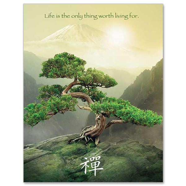 5D Diamond Painting Bonsai Zen Baum - Unique-Diamond