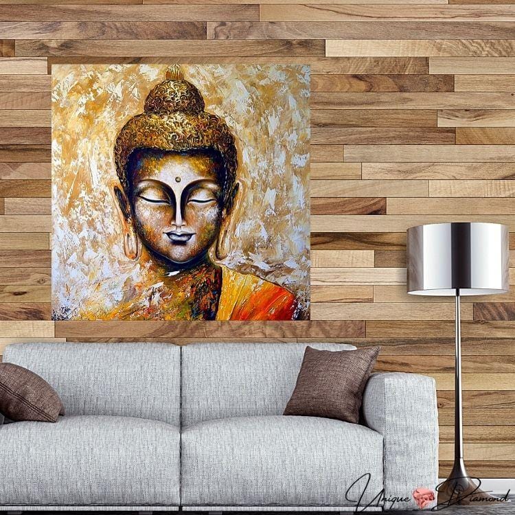 5D Diamond Painting Buddha Porträt - Unique-Diamond