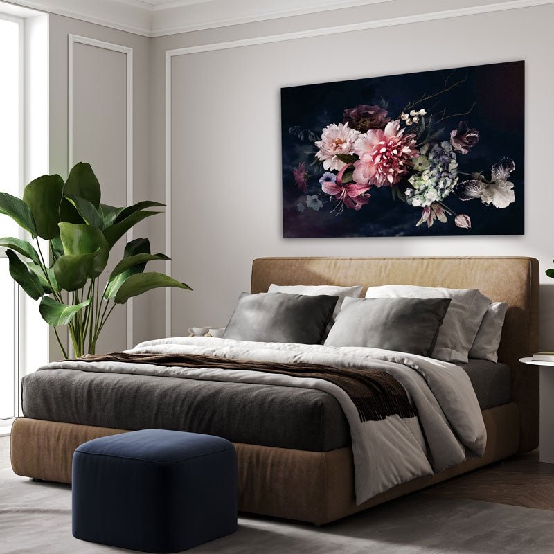 5D Diamond Painting exklusiver Blumenstrauß - Unique-Diamond