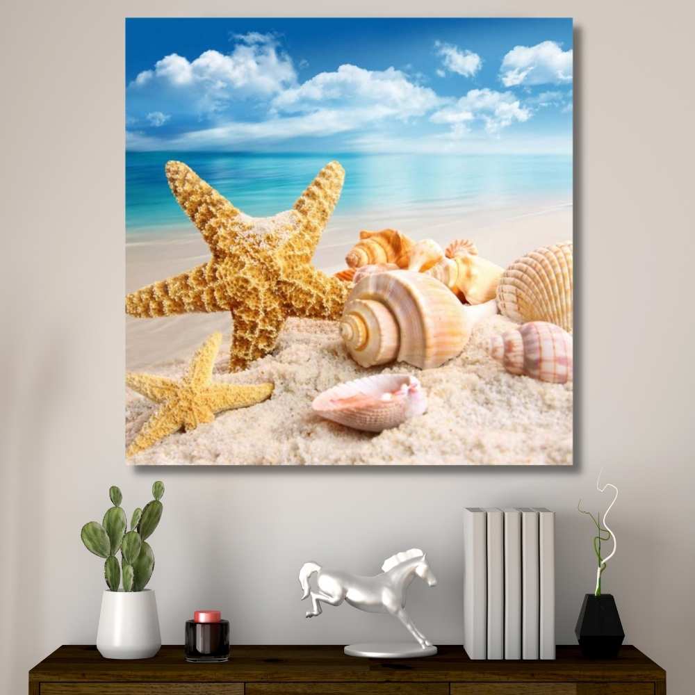 5D Diamond Painting In der Nähe von Meer - Unique-Diamond