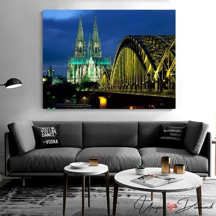 5D Diamond Painting Kölner Dom - Unique-Diamond