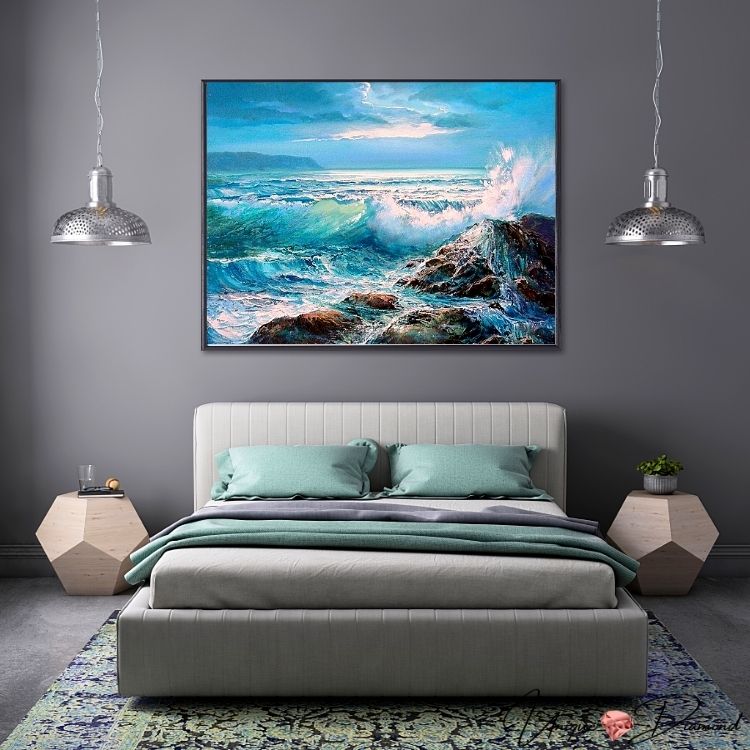 5D Diamond Painting Ozean - Unique-Diamond