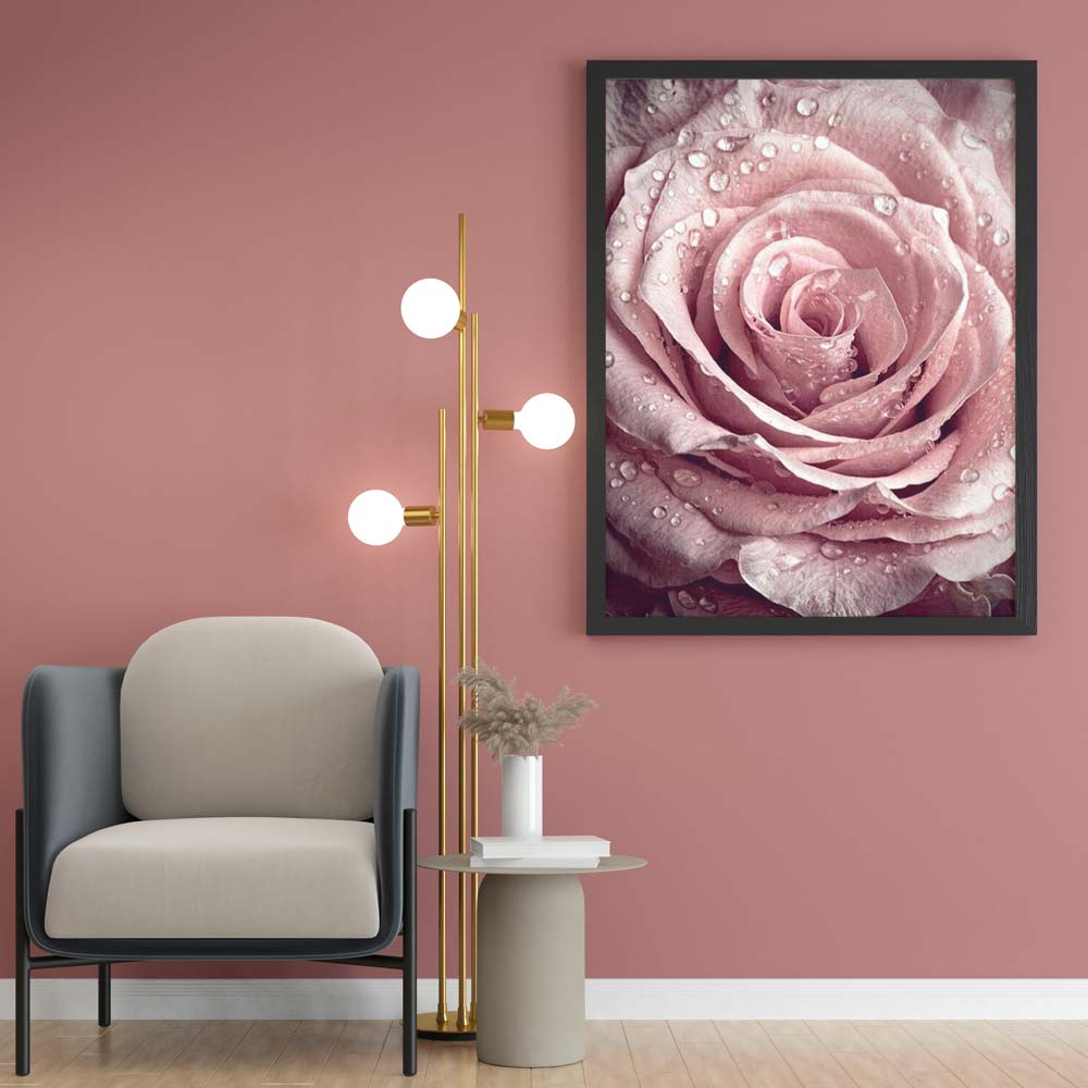 5D Diamond Painting Rosa Infinity Rose - Unique-Diamond