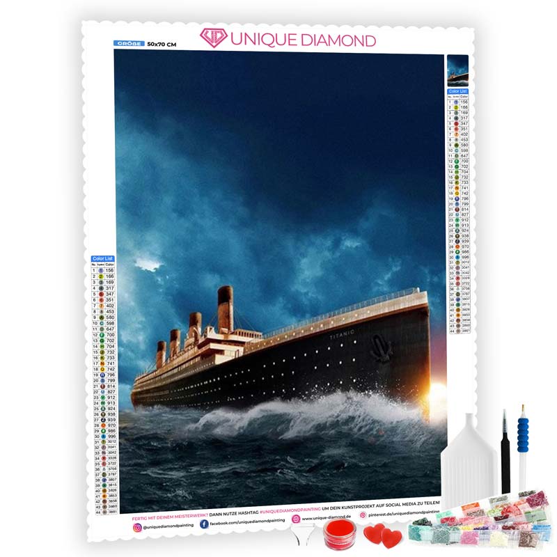 5D Diamond Painting Titanic - Unique-Diamond