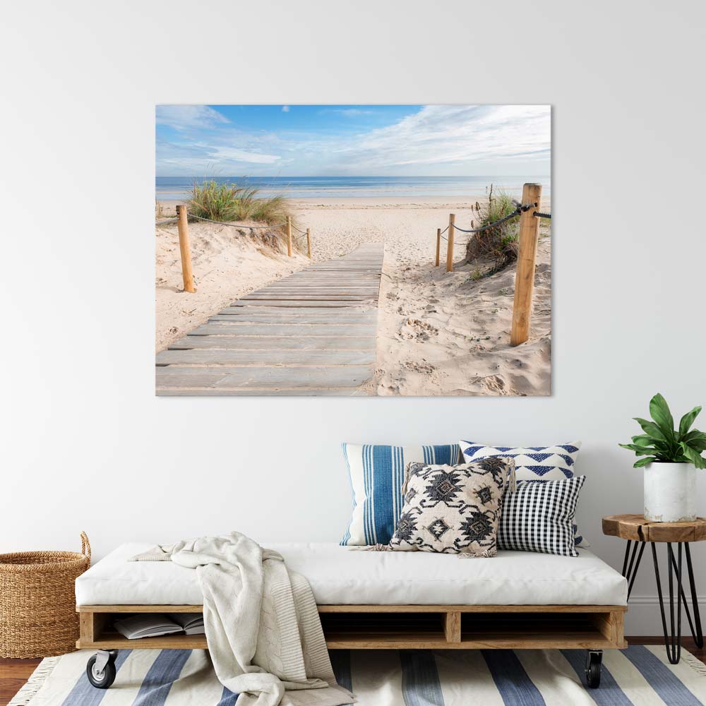 5D Diamond Painting Weg zum Strand - Unique-Diamond