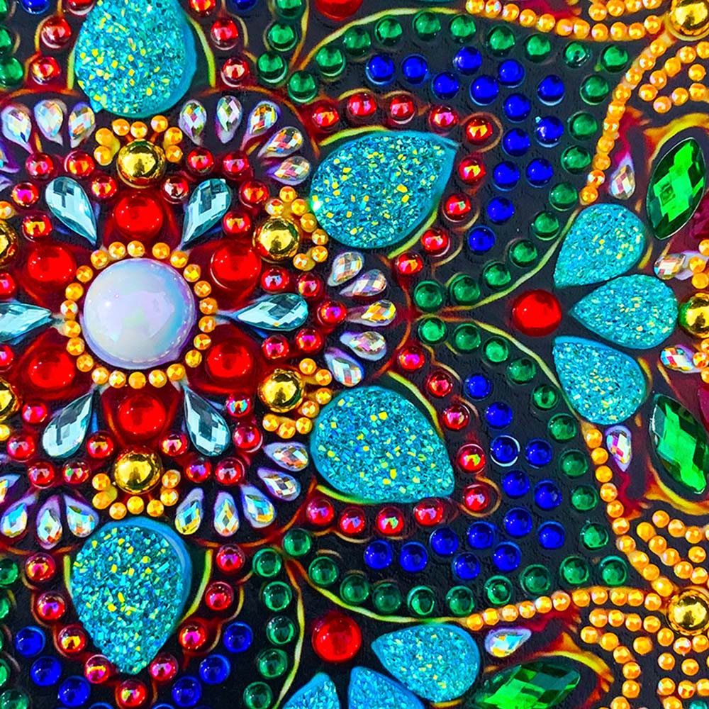 Diamond Painting Notizbuch Blume, Unique-Diamond
