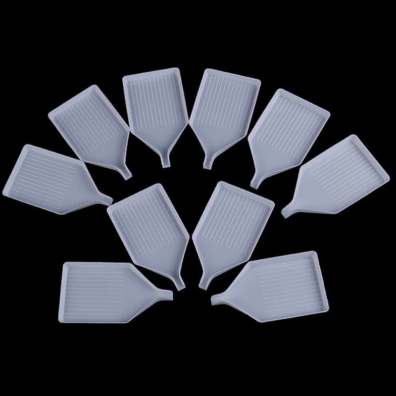 Diamond Painting 10 Stück Schiffchen Organisationsfächer Zubehör - Unique-Diamond