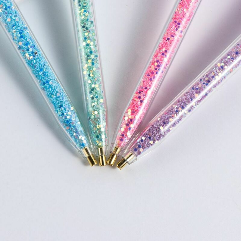 Diamond Painting Glitzerstift mit Haarkugel 4 Farben Zubehör - Unique-Diamond