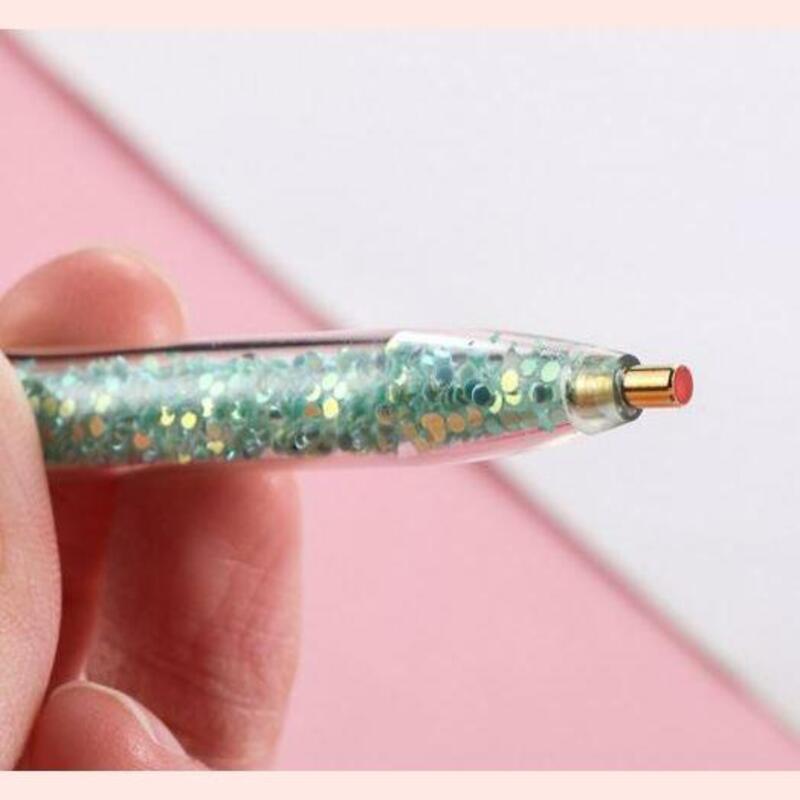 Diamond Painting Glitzerstift mit Haarkugel 4 Farben Zubehör - Unique-Diamond