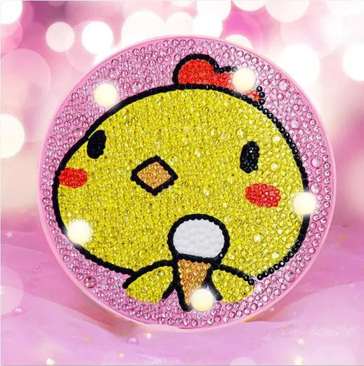 Diamond Painting LED Lampe Küken - Unique-Diamond