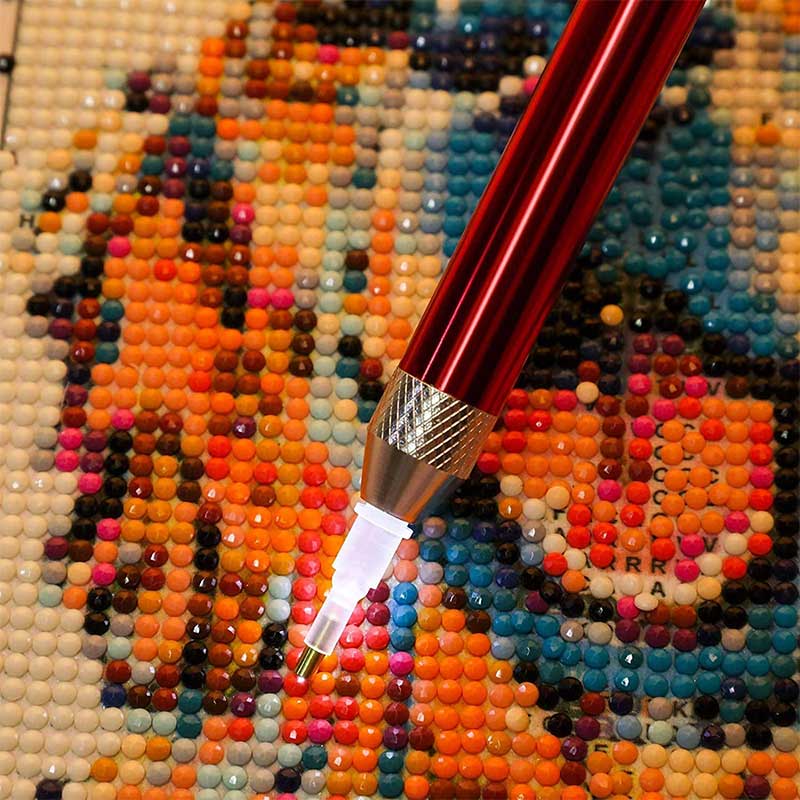 Diamond Painting LED Stift in 6 Farben Zubehör - Unique-Diamond
