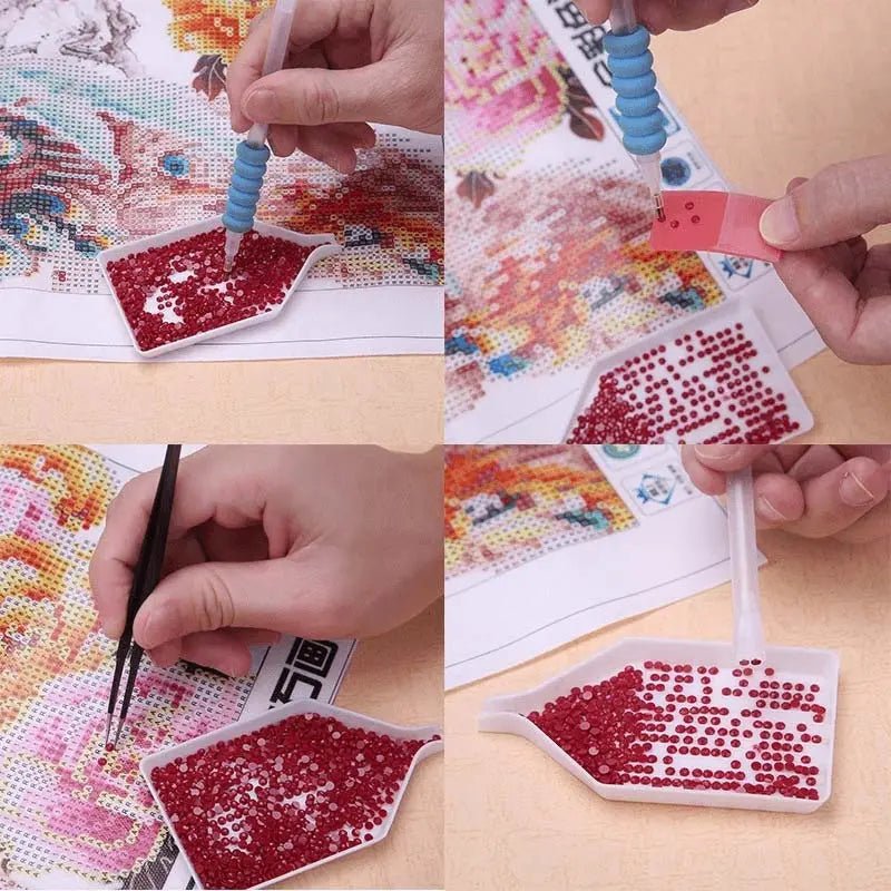 Diamond Painting Profi Werkzeugset 13-Teilig Zubehör - Unique-Diamond